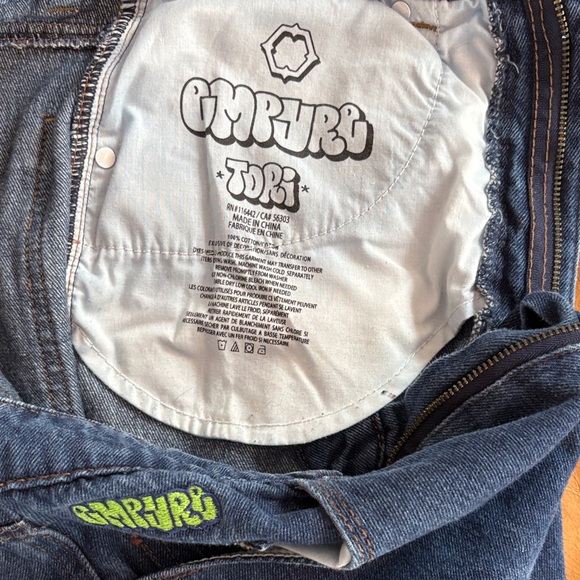 Empyre Dark Blue Women's Cargo/Skater Jeans - Picture 6 of 7